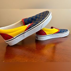 Vans original slides checkerboard. New without tags.